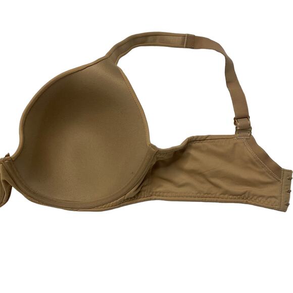 SOMA Embraceable Full Coverage Bra in Beige Size 38DD Bow Opaque Underwire - Picture 7 of 7
